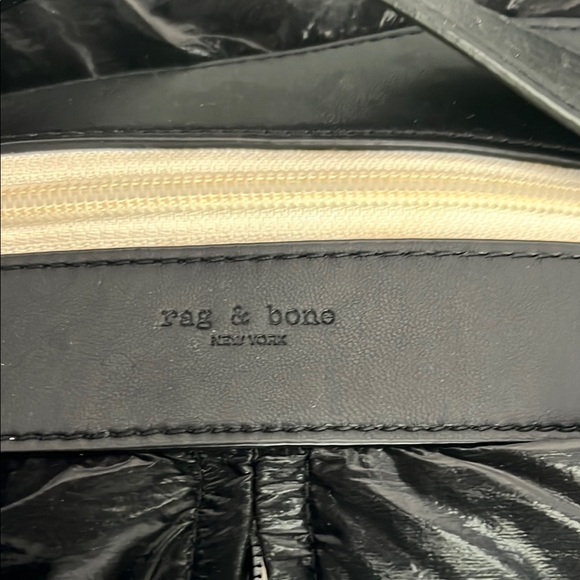 Rag & Bone Black and Cream Bag - Picture 2 of 6